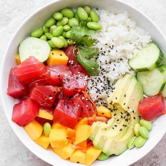 Tuna Poke Bowl.