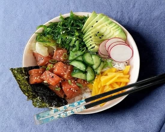 Salmon Poke Bowl.
