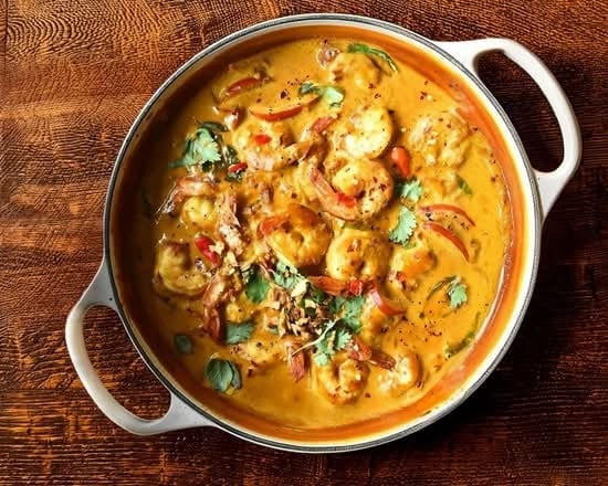 Shrimp Thai Curry.